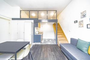 Appartements Studio Dumas-Charmant 4 pers-metro Valmy : photos des chambres