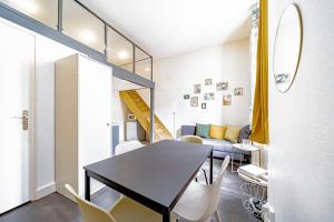 Appartements Studio Dumas-Charmant 4 pers-metro Valmy : photos des chambres