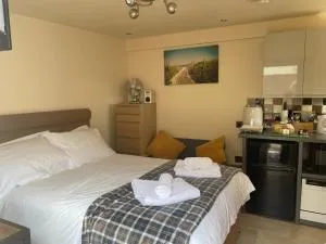 Auntie Bett's - Cosy double ensuite room with mini kitchen - Loddiswell