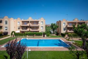 AT015 Piscina y aparcamiento, a 7 min de la playa La Paella