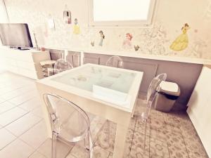 Maisons de vacances Cottage La Fontaine O Roses- next Disneyland Paris- parking secured : photos des chambres