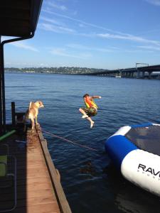 Fun Waterfront Home w Boat, Kayaks -Central Seattle!