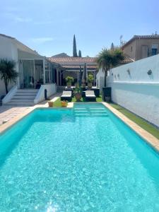 Villas Belle villa avec piscine et patio proche Montpellier : photos des chambres
