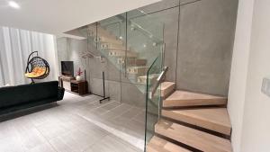 1-Bed Loft with Pool View