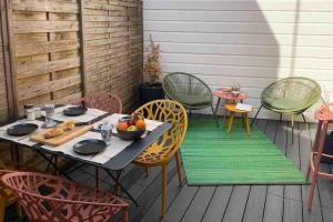 Maisons de vacances Luminieuse maison de pecheur avec terrasse : photos des chambres