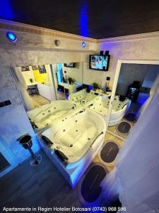 Apartament cu o camera de Lux cu JacuzziConstelatie complet utilat acceptam plata cu cardul de vacanta