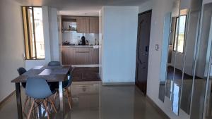 R3 Apartamento muy comodo y seguro perfecto para trabajar o vacacionar con balcón al mar