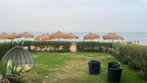 Villa Front Beach First row family only