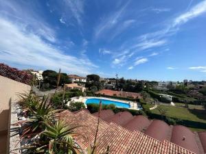 Appartement 4 personnes Antibes Mer, Piscine, Parking, Tennis, Wifi