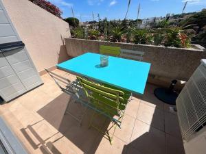 Appartement 4 personnes Antibes Mer, Piscine, Parking, Tennis, Wifi
