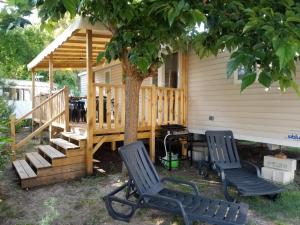 Mobile home neuf climatisé 3 chambres sur le Bassin dArcachon