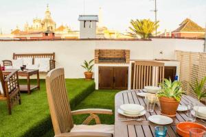 Ático con piscina junto catedral de Sevilla