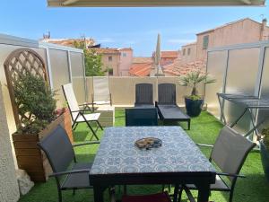 Appartements Au Coeur de Bandol T2 climatise avec terrasse et garage : photos des chambres