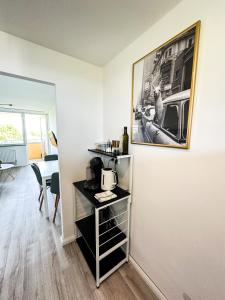 Messe-Apartment für 5 Gäste mit Balkon und Lift