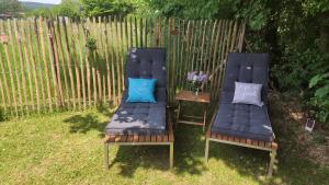 Tiny House am Elsbach in der bayerischen Rhön.