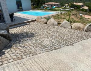 Maisons de vacances Villa en residence a Sotta vue panoramique sur Porto-Vecchio ! : photos des chambres