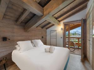 Charmant appartement Megève avec balcon, sauna et hammam - FR-1-569-55