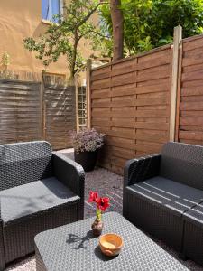 Appartements Duplex terrasse : photos des chambres