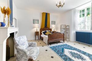 Appartements Apartment in a 17th century Manoir - Chateau Isle Marie : photos des chambres