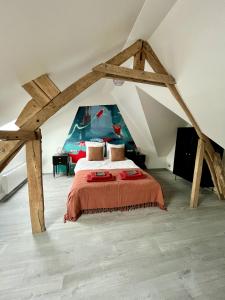 B&B / Chambres d'hotes Les Bobos a la ferme : photos des chambres