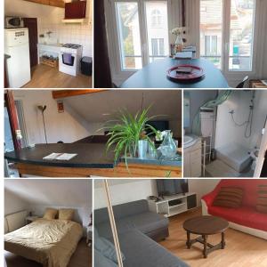 Appartements Sous Les TOITS ARVERNE : photos des chambres