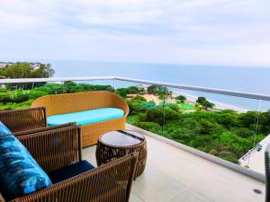 Playa Dormida 2. Hermoso apartamento frente al mar