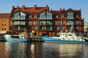 Apartamenty BaÅ‚tyckie - Bulwar Portowy - widok na port, centrum, najlepsza lokalizacja w Ustce