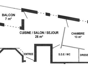 Appartement à Saint-Brevin-les-Pins avec Balcon et Parking - FR-1-306-1242