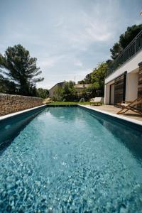 Maisons de vacances Modern Villa with contemporary views : photos des chambres