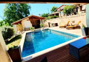 Villa 'Amoureux' dans le Paradis des Gourmands, de paix et de quiétude - inclus Soirée Dégustation Vin & Viande - La Chapelle-Faucher