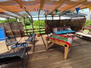 Maisons de vacances Le Cosy Occitan villa chaleureuse independante baignoire terrasse jardin : photos des chambres