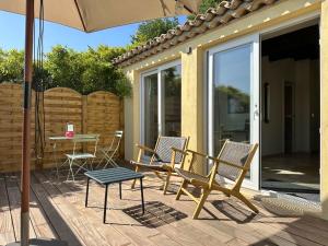 B&B / Chambres d'hotes Villa Leopard Grimaud : photos des chambres