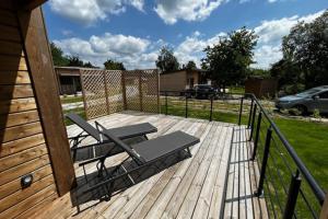 Chalets Cottage - 40 m all comfort with garden : photos des chambres