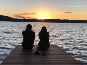 Lakefront Cabin Pvt Beach and Dock - Sunset Marina