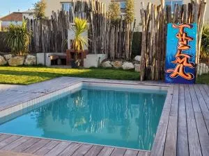 La Villa Thelma 5 étoiles, piscine, sauna et jacuzzi - 卡德维勒