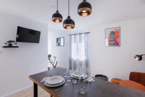 Appartements La Symphonie - Cosy - Climatisation - Proche Gare : photos des chambres