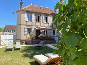 Maisons de vacances jolie maison de campagne avec piscine interieur chauffee : photos des chambres