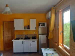 Sejours a la campagne Gite du Chalet - Le studio en pleine nature : photos des chambres