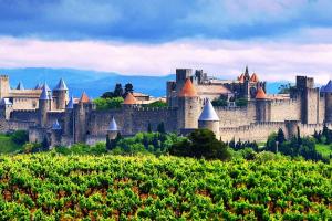 Maisons de vacances Carcassonne - Terrasse avec vue : photos des chambres