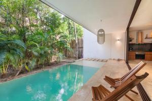 BajoCielo107 Lux 2BR Condo Priv Pool in Aldea Zama