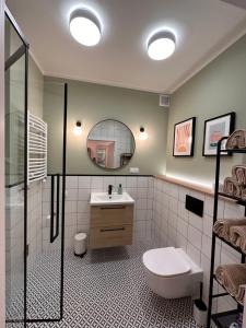 Apartament na Letniej z dużym tarasem z widokiem na góry