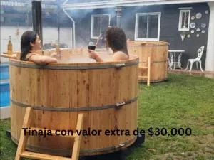 CABAÑA 2 TINAJA-PISCINA-QUINCHO - Angachilla