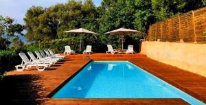 Campings Joli 2 chambres sur Lumio, vue a couper le souffle. : photos des chambres