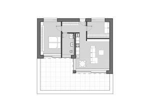 Apartment by the golf course