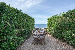 Belle terrasse avec vue sur locéan - 90m de la plage