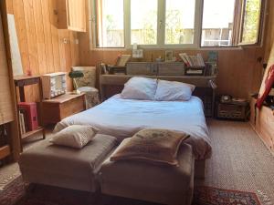 Maisons de vacances maison en bois a 40m du lac : photos des chambres