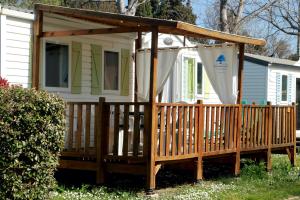 Maisons de vacances Mobilhome Face au Soleil : photos des chambres