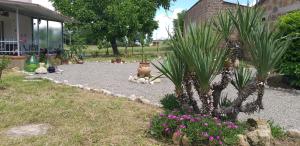 La cascina della grotta di tufo