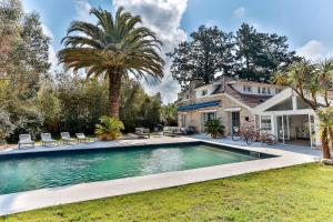 Villas Location vacances capbreton superbe villa avec jardin et piscine chauffee : photos des chambres