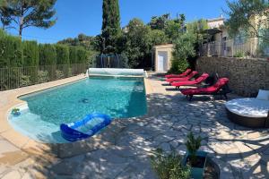 Appartements Dependance neuve entre mer et nature, climatisee avec vue : photos des chambres